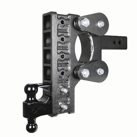 Gen-Y Hitch The BOSS TORSION-FLEX 3 Shank 12 Drop 2.4K TW 21K Hitch & GH-061 Dual-Ball & GH-062 Pintle Lock GH-1826